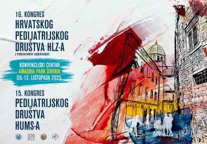 16. kongresu Hrvatskog pedijatrijskog društva, 9-12. listopada 2025.
